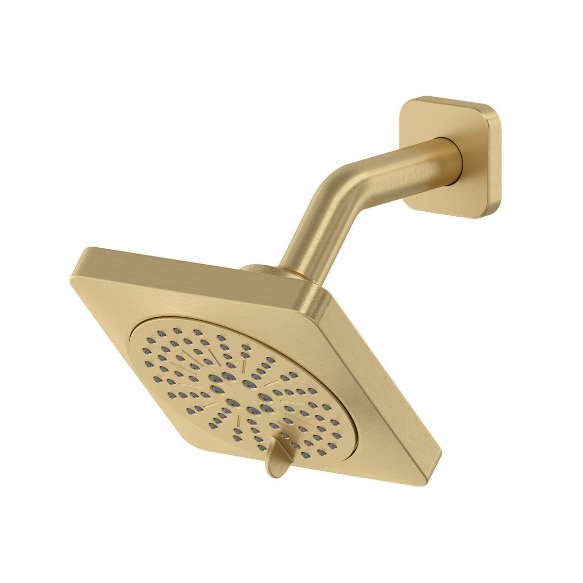 DISCONTINUED 5" 6-Function Showerhead With Arm - Satin Brass US4 | Model Number: 376US4