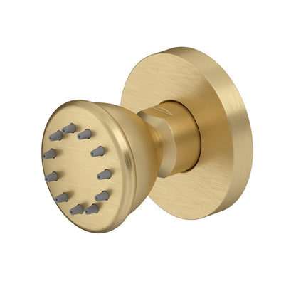Single Function Body Spray - Satin Brass US4 | Model Number: 390US4
