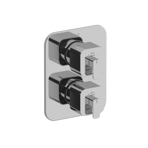Riobel Equinox 3/4" Thermostatic & Pressure Balance Shower Trim With Up To 6 Functions - Golzar Home