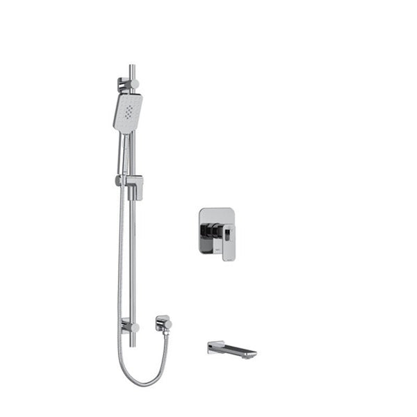 Riobel Equinox Shower Kit 1244 Trim With Spout - Tkit1244eq - Golzar Home