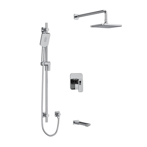 Riobel Equinox Shower Kit 1345 Trim Only With Spout - Tkit1345eq - Golzar Home