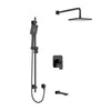 Riobel Equinox Shower Kit 1345 Trim Only With Spout - Tkit1345eq - Golzar Home