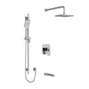 Riobel Equinox Shower Kit 1345 Trim Only With Spout - Tkit1345eq - Golzar Home