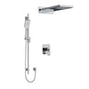 Riobel Equinox Shower Kit Type T/P Coaxial 3-Way With Cascade Shower Head - Kit2745eq - Golzar Home