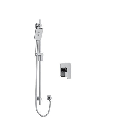 Riobel Equinox Shower Kit Type T/P Coaxial 3 - Way with Cascade Shower Head - Golzar Home