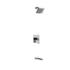 Riobel Equinox Shower Kit Type T/P Coaxinal - Kit4744eq - Golzar Home