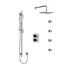 Riobel Equinox Shower Kit Type T/P Double Coaxinal With 4 Body Jets - Golzar Home