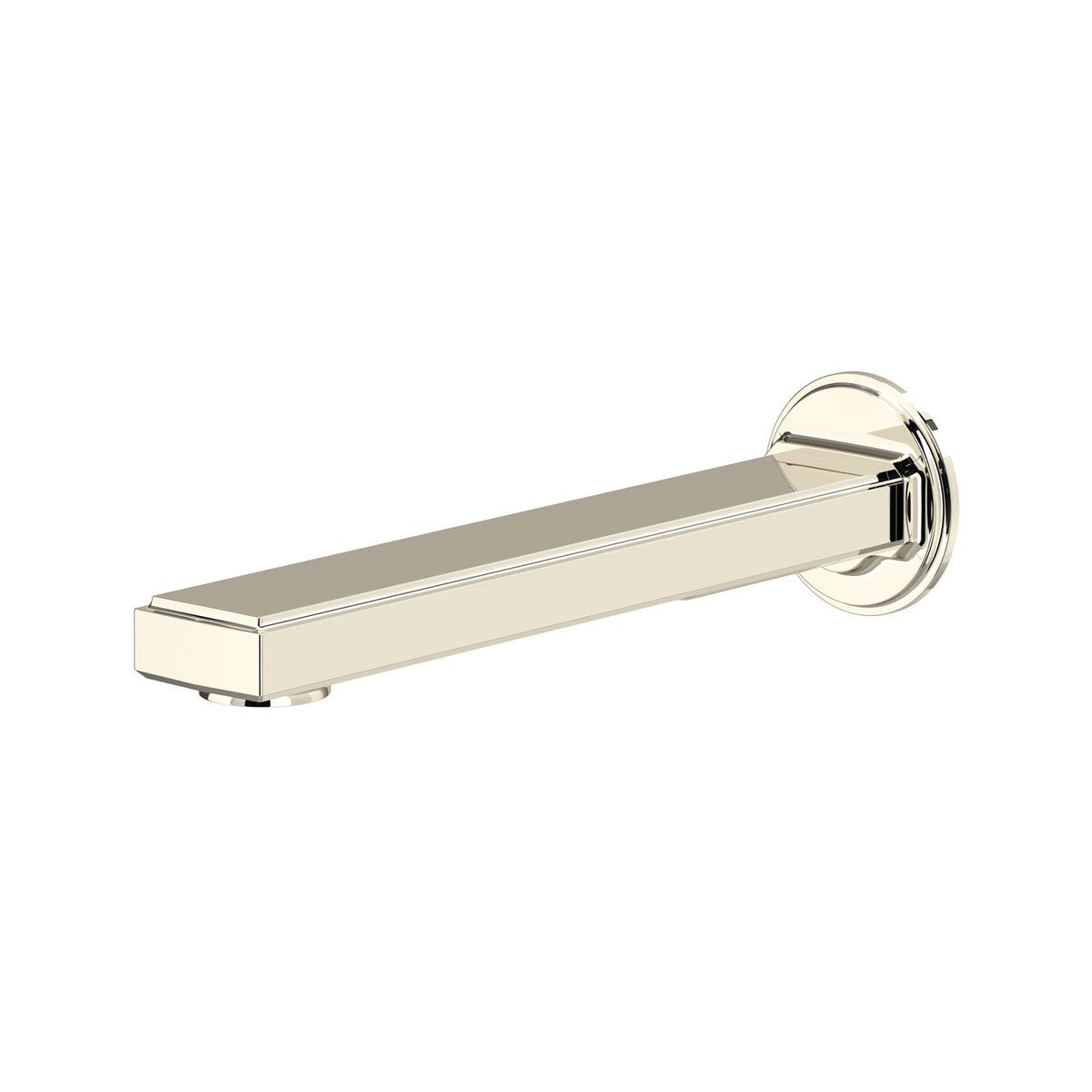 Manifesto™ Wall Mount Tub Spout - Polished Nickel | Model Number: MF80PN