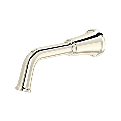 Momenti™ Wall Mount Tub Spout - Polished Nickel | Model Number: MM80PN