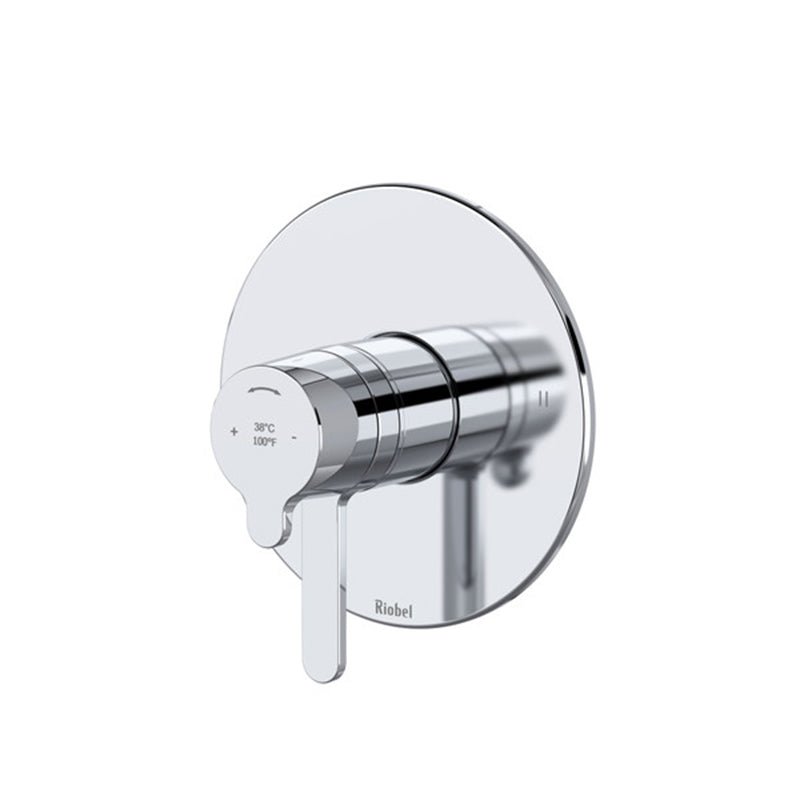 Riobel Nibi 1/2" Thermostatic & Pressure Balance Trim - Golzar Home