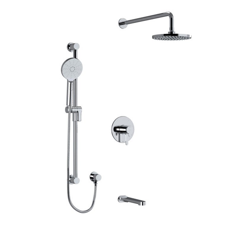 Riobel Nibi Shower Trim Kit 1345 with Spout - Golzar Home