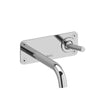 Riobel Riu Wall-Mount Bathroom Faucet With Lever Handles & Rough-In - Ru11 - Golzar Home