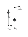 Riobel Edge Shower Kit 1345 Trim (Cross Handle)