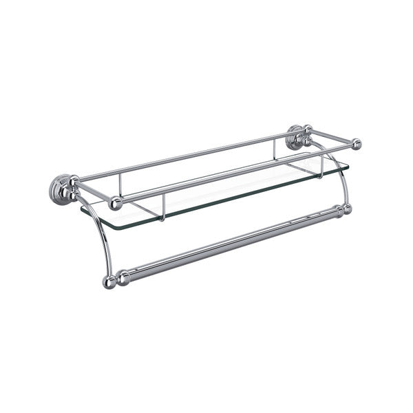 Perrin & Rowe Wall Mount Glass Vanity Shelf