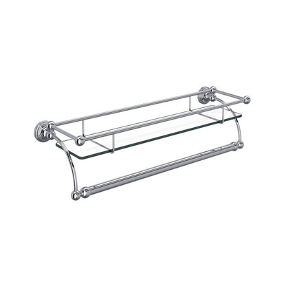 Perrin & Rowe Wall Mount Glass Vanity Shelf