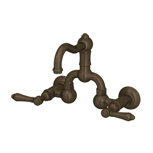ROHL Acqui Wall Mount Bridge Bathroom Faucet