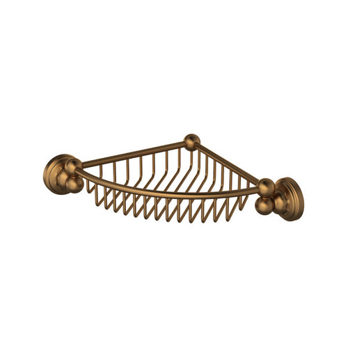 Perrin & Rowe Edwardian™ Wall Mount Corner Basket