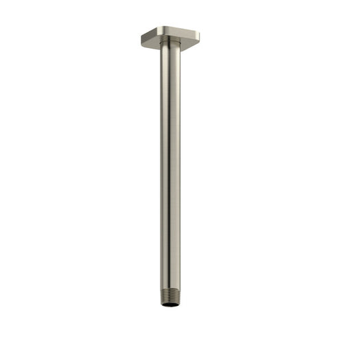 RIOBEL 12" Ceiling Mount Shower Arm With Square Escutcheon