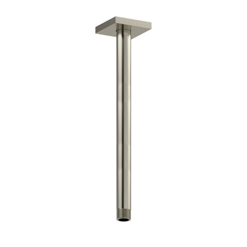 RIOBEL 12" Ceiling Mount Shower Arm With Square Escutcheon