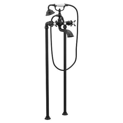 Moen Weymouth Chrome Two-Handle Tub Filler including Handheld Shower