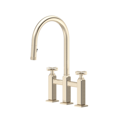 ROHL Apothecary™ Bridge Pull-Down Kitchen Faucet