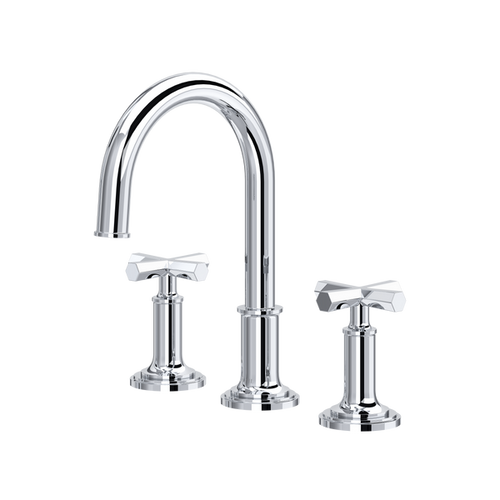 ROHL San Giovanni™ Widespread Lavatory Faucet With C-Spout