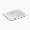 Iron Plains® 18-1/2" rectangular drop-in/undermount bathroom sink