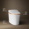 Eir® One-piece elongated smart toilet, dual-flush