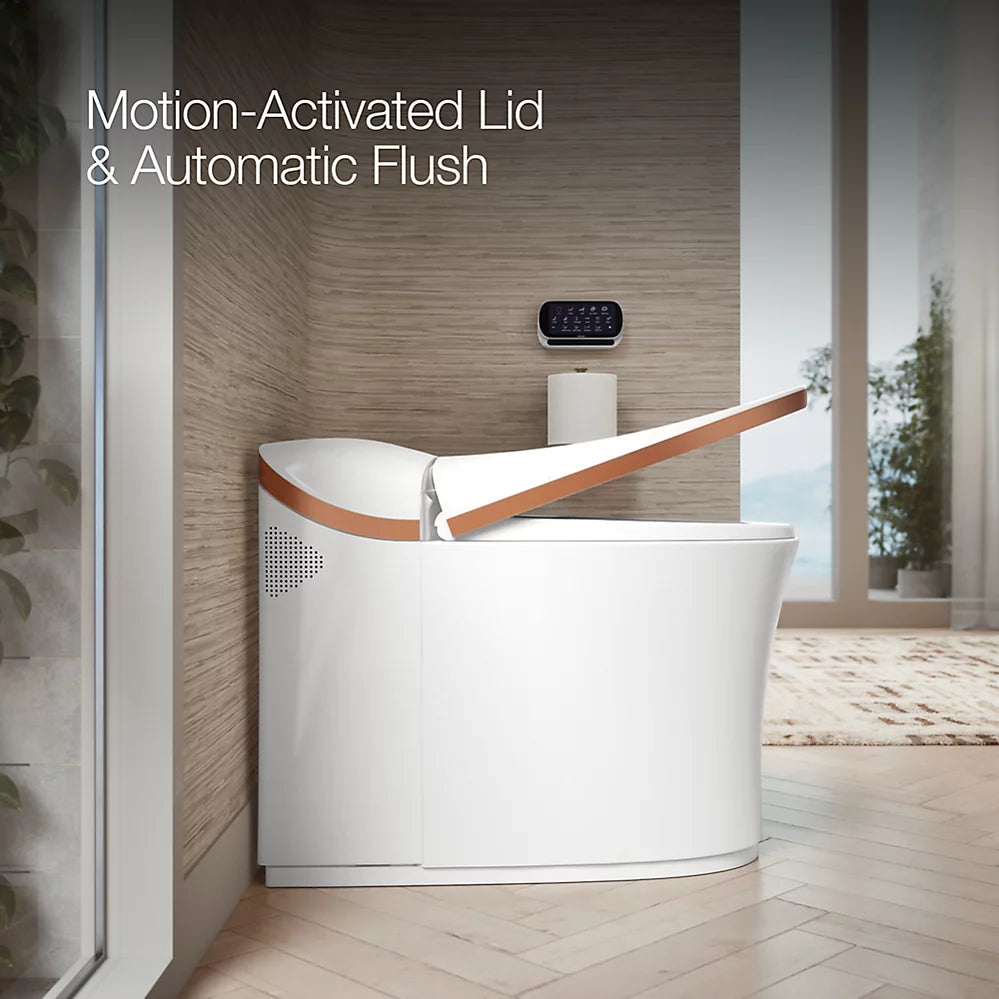 Eir® One-piece elongated smart toilet, dual-flush