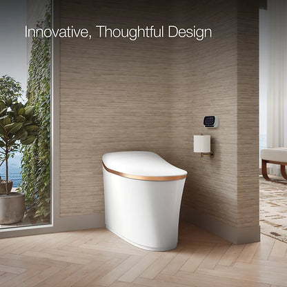 Eir® One-piece elongated smart toilet, dual-flush