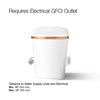 Eir® One-piece elongated smart toilet, dual-flush