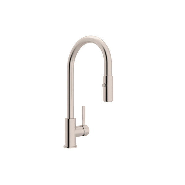 ROHL Lux Side Handle Stainless Steel Pulldown Kitchen Faucet