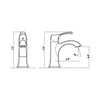 Single Hole Bathroom Faucet Vs16412cr - Golzar Home