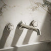 Occasion® Wall-mount bathroom sink faucet Knob handle trim, 1.2 gpm