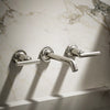 Purist® Wall-mount bathroom sink faucet trim with Lever handles, 1.2 gpm