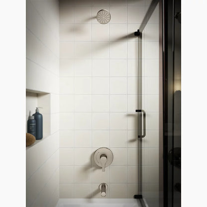 Elate® Rite-Temp® bath and shower trim kit with push-button diverter, 1.75 gpm
