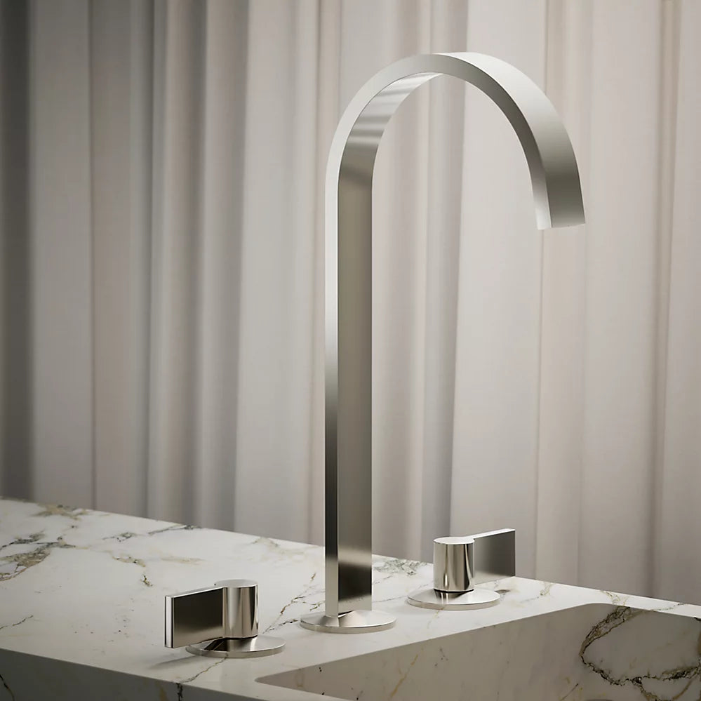 Components® Bathroom sink faucet spout with Ribbon design, 1.2 gpm