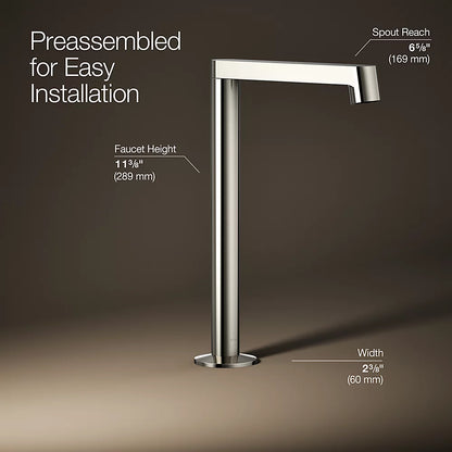 Components® Bathroom sink faucet spout with Row design, 1.2 gpm