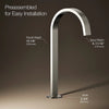 Components® Bathroom sink faucet spout with Ribbon design, 1.2 gpm