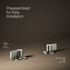Components® Lever bathroom sink faucet handles