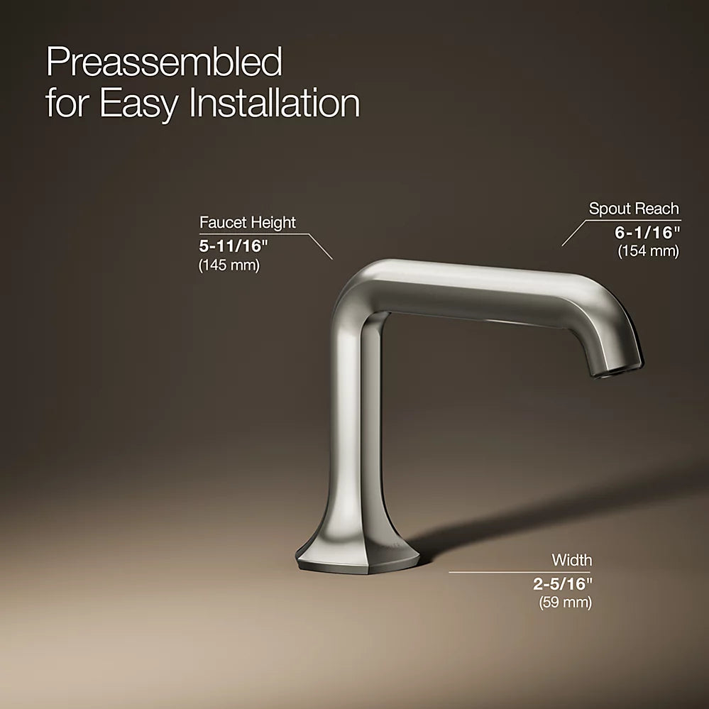 Occasion® Bathroom sink faucet spout with Straight design, 1.2 gpm