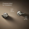 Components® Wall-mount bathroom sink faucet Lever handle trim