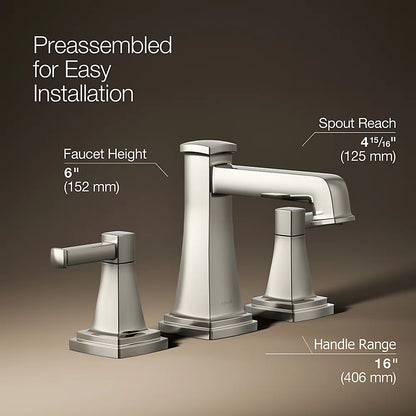 Riff® Widespread bathroom sink faucet, 1.2 gpm
