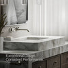 Occasion® Wall-mount bathroom sink faucet Knob handle trim, 1.2 gpm