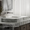 Parallel® Wall-mount bathroom sink faucet trim, 1.2 gpm
