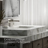 Parallel® Wall-mount single-handle bathroom sink faucet, 1.2 gpm