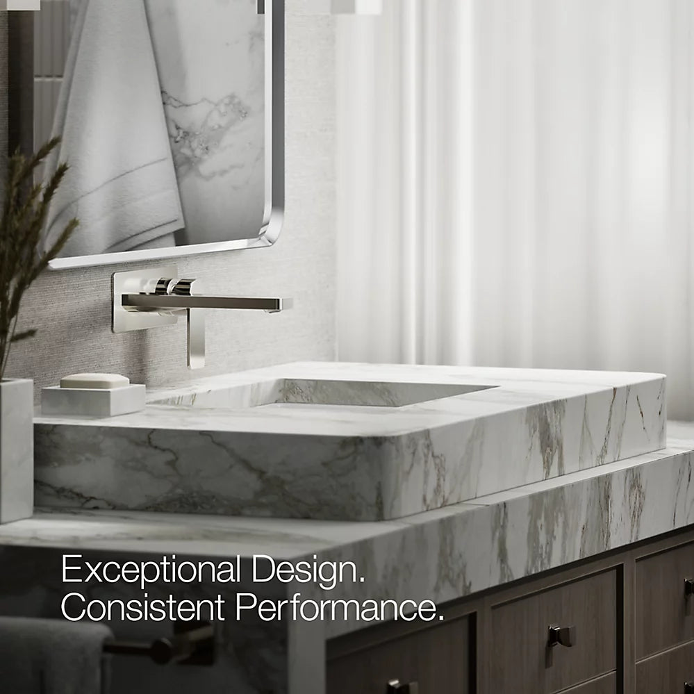 Parallel® Wall-mount single-handle bathroom sink faucet, 1.2 gpm