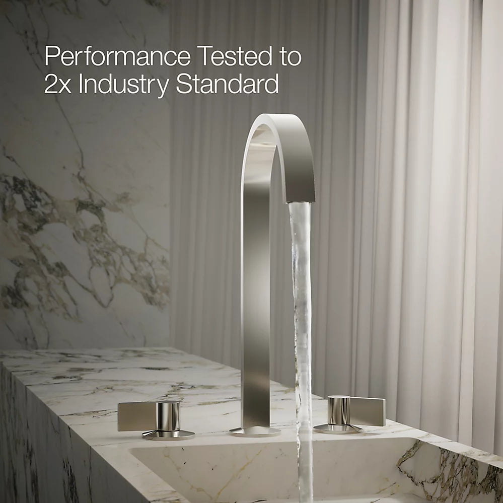 Components® Bathroom sink faucet spout with Ribbon design, 1.2 gpm
