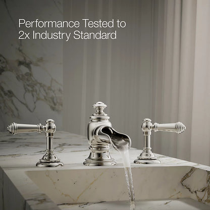 Artifacts® with Flume design Bathroom sink faucet spout with Flume design, 1.2 gpm