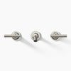 Purist® Wall-mount bathroom sink faucet trim with Lever handles, 1.2 gpm
